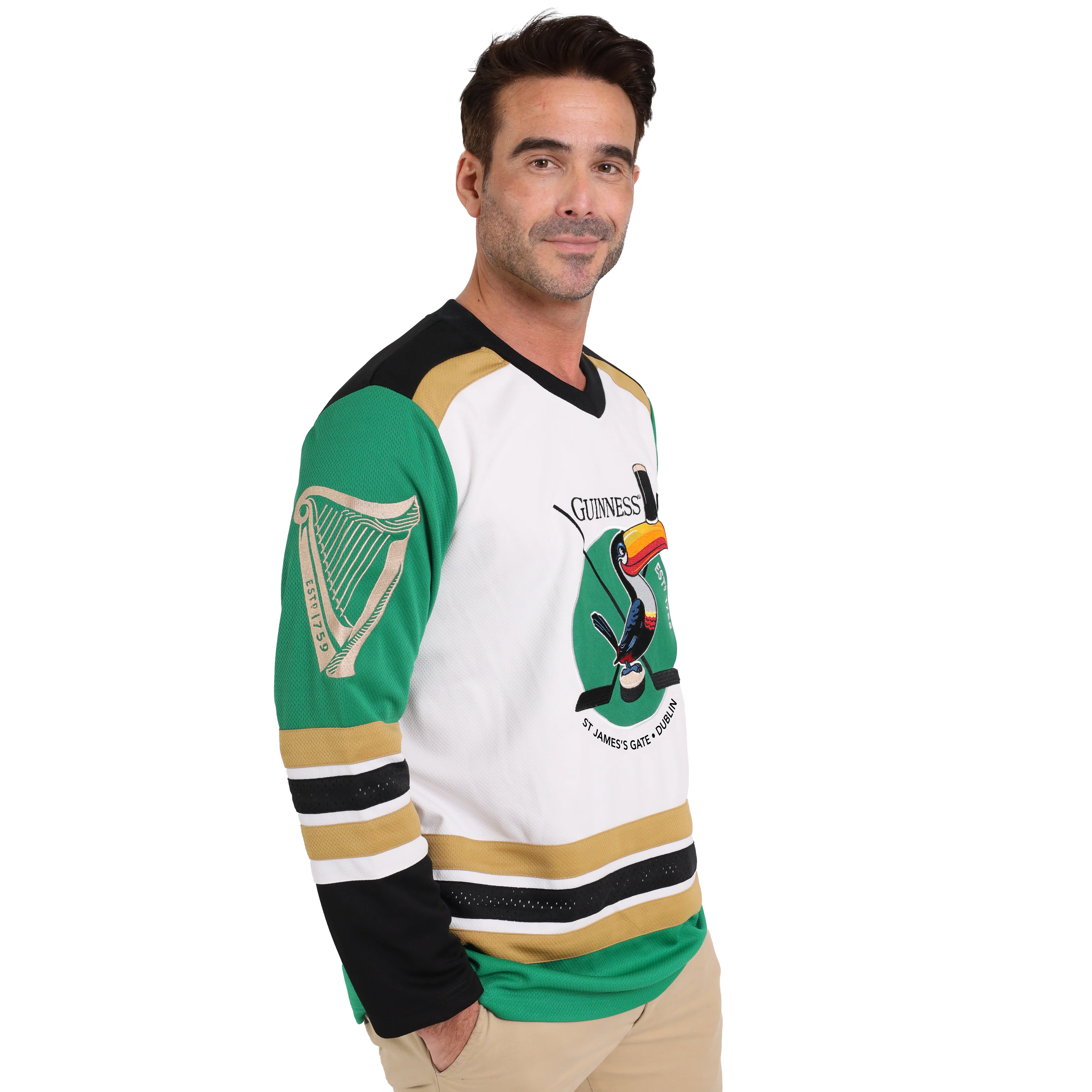Guinness Toucan Hockey Jersey - Image 3