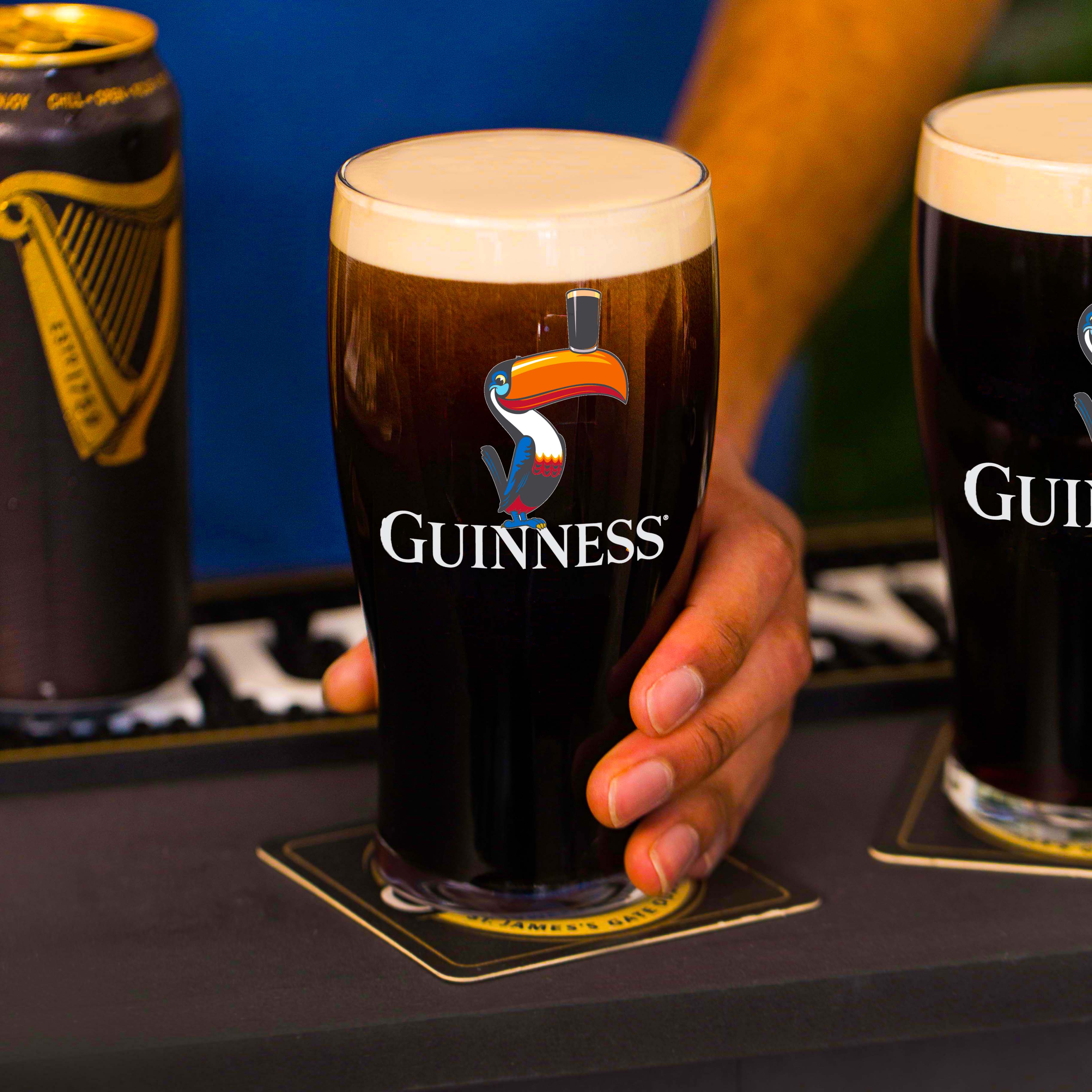 Guinness Toucan Pint Glass - Image 3