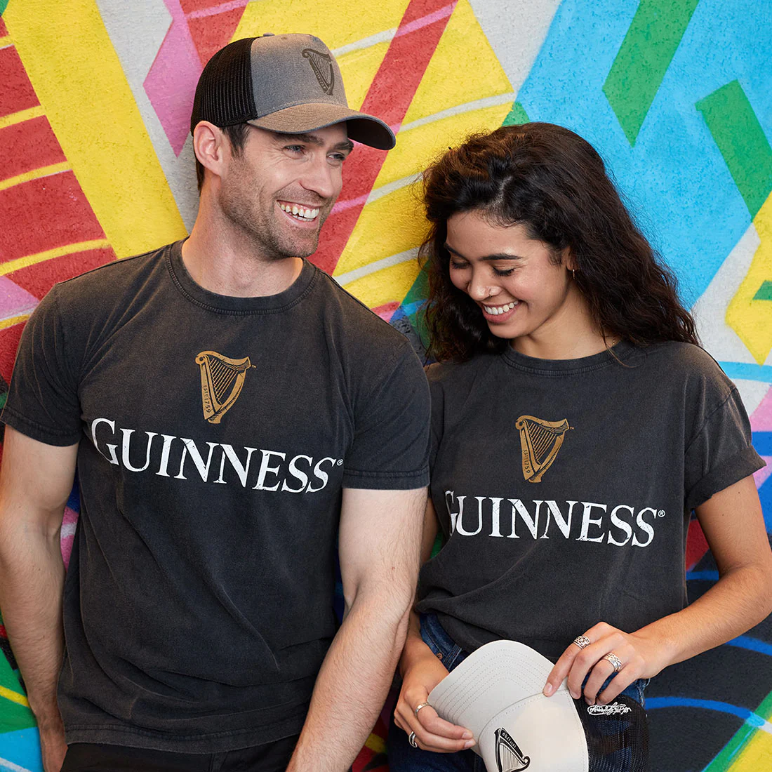 GuinnessĀ® Distressed Trademark Label T-Shirt - Image 5