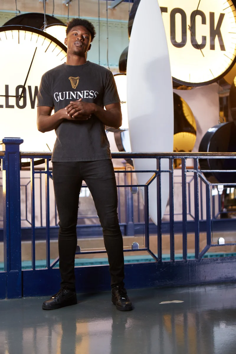 GuinnessĀ® Distressed Trademark Label T-Shirt - Image 7