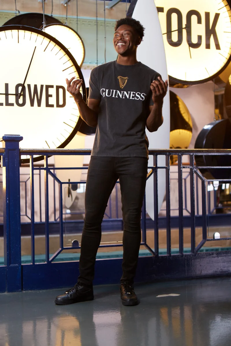 GuinnessĀ® Distressed Trademark Label T-Shirt - Image 8