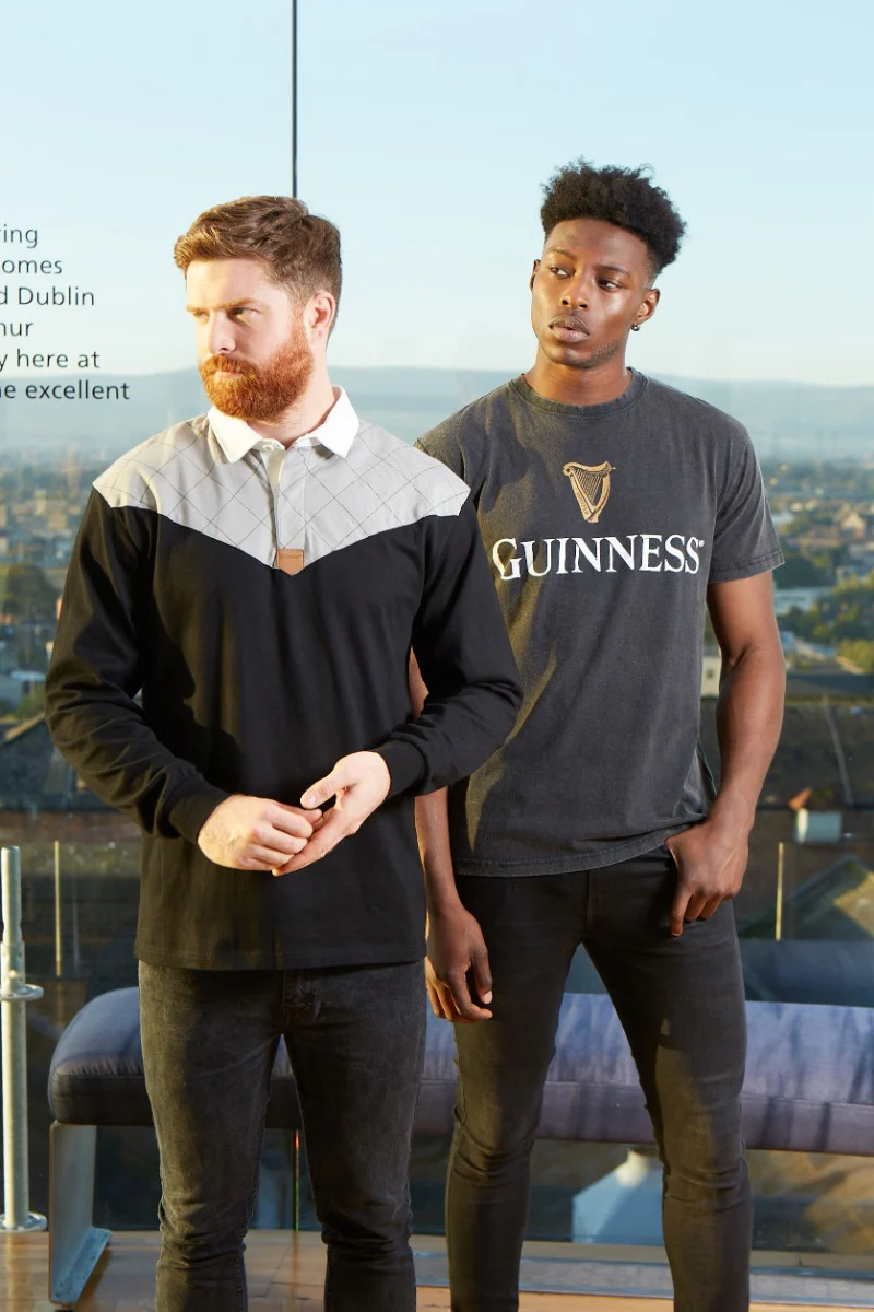 GuinnessĀ® Distressed Trademark Label T-Shirt - Image 9