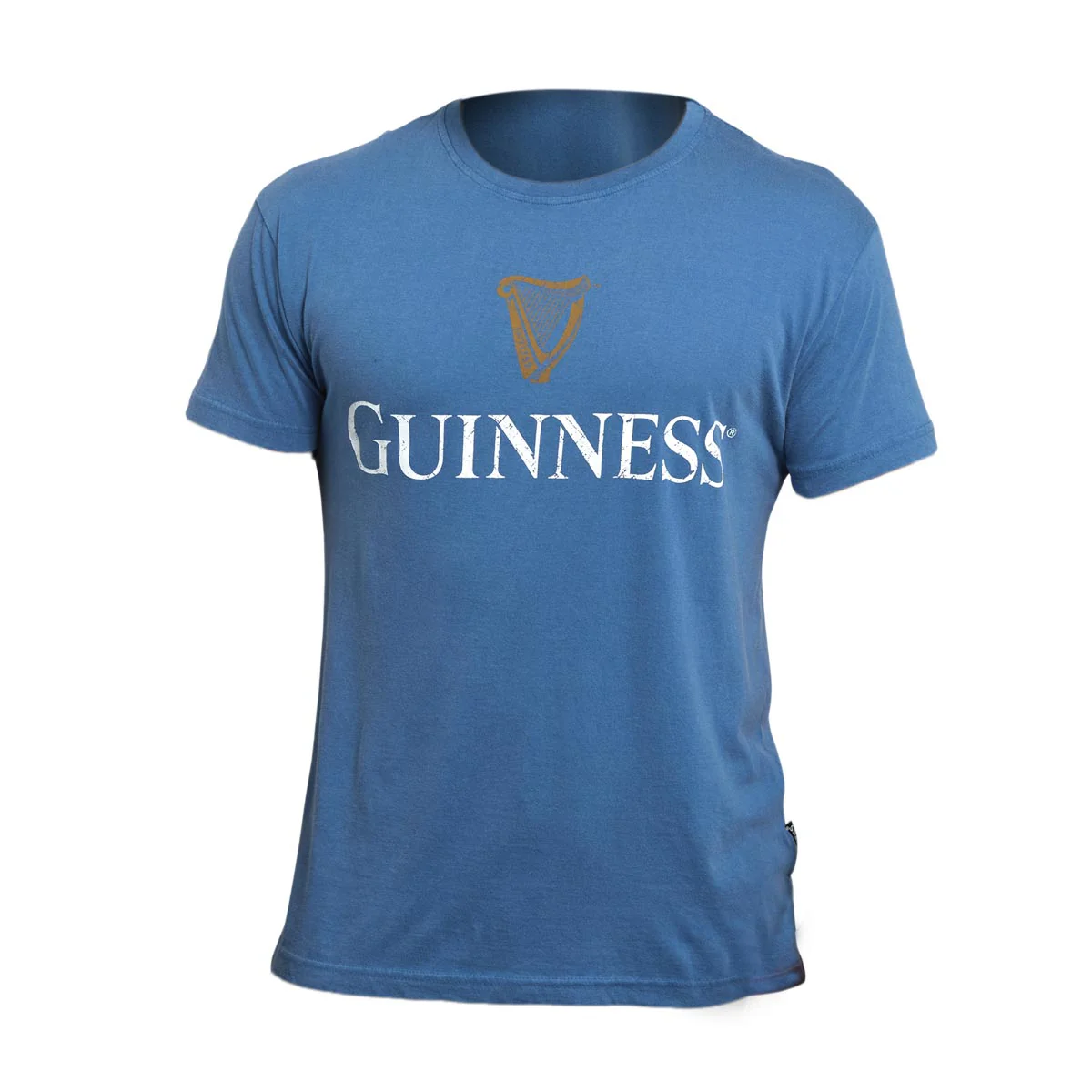 Blue Guinness Harp Premium Tee - Image 2