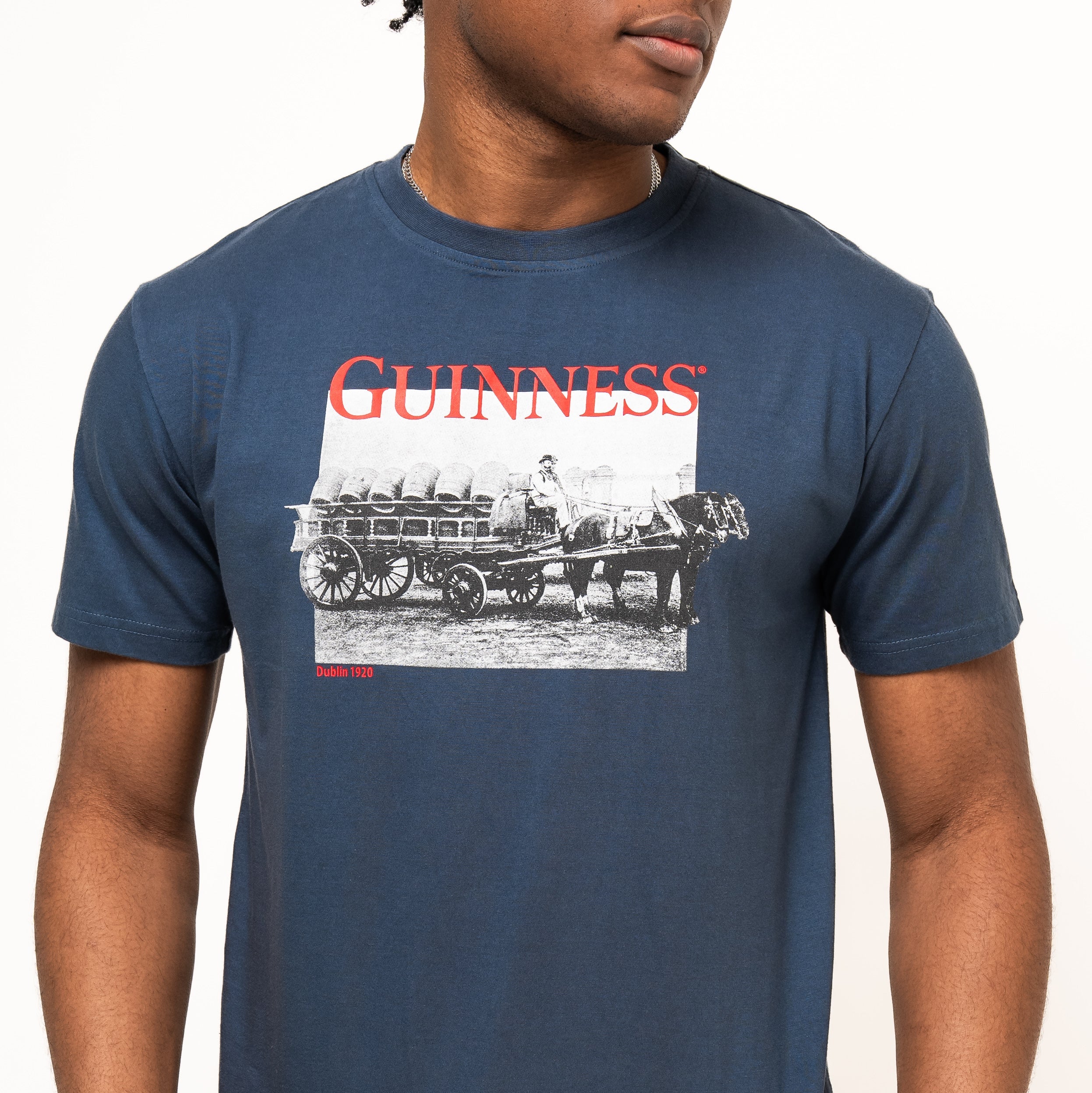 Guinness Transport Collection Navy Tee - Image 2