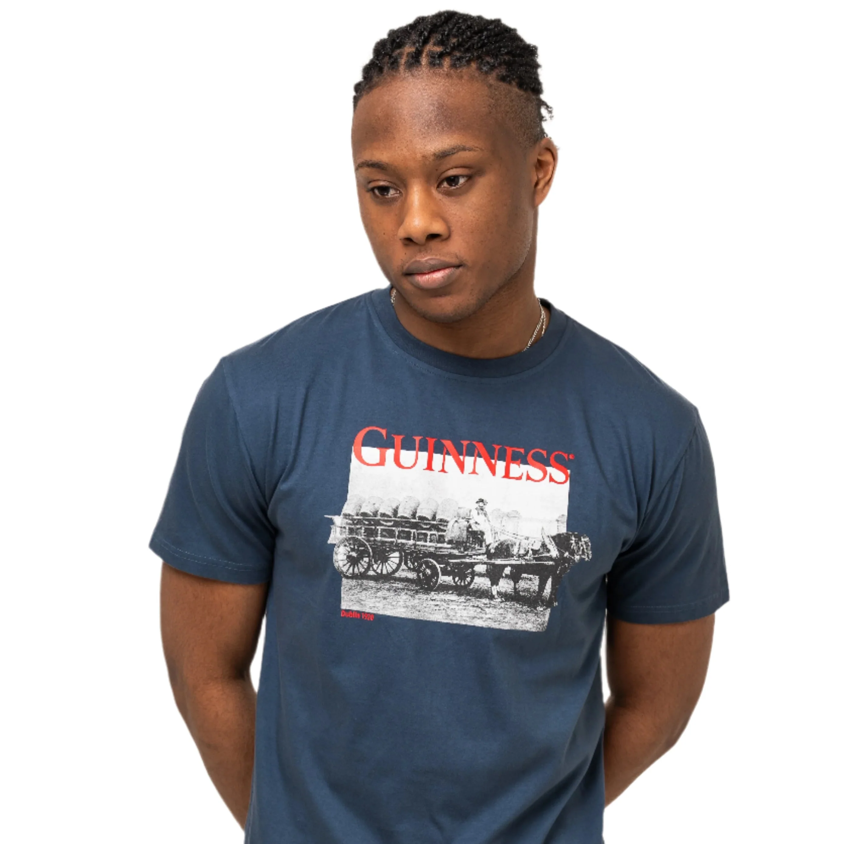 Guinness Transport Collection Navy Tee - Image 3