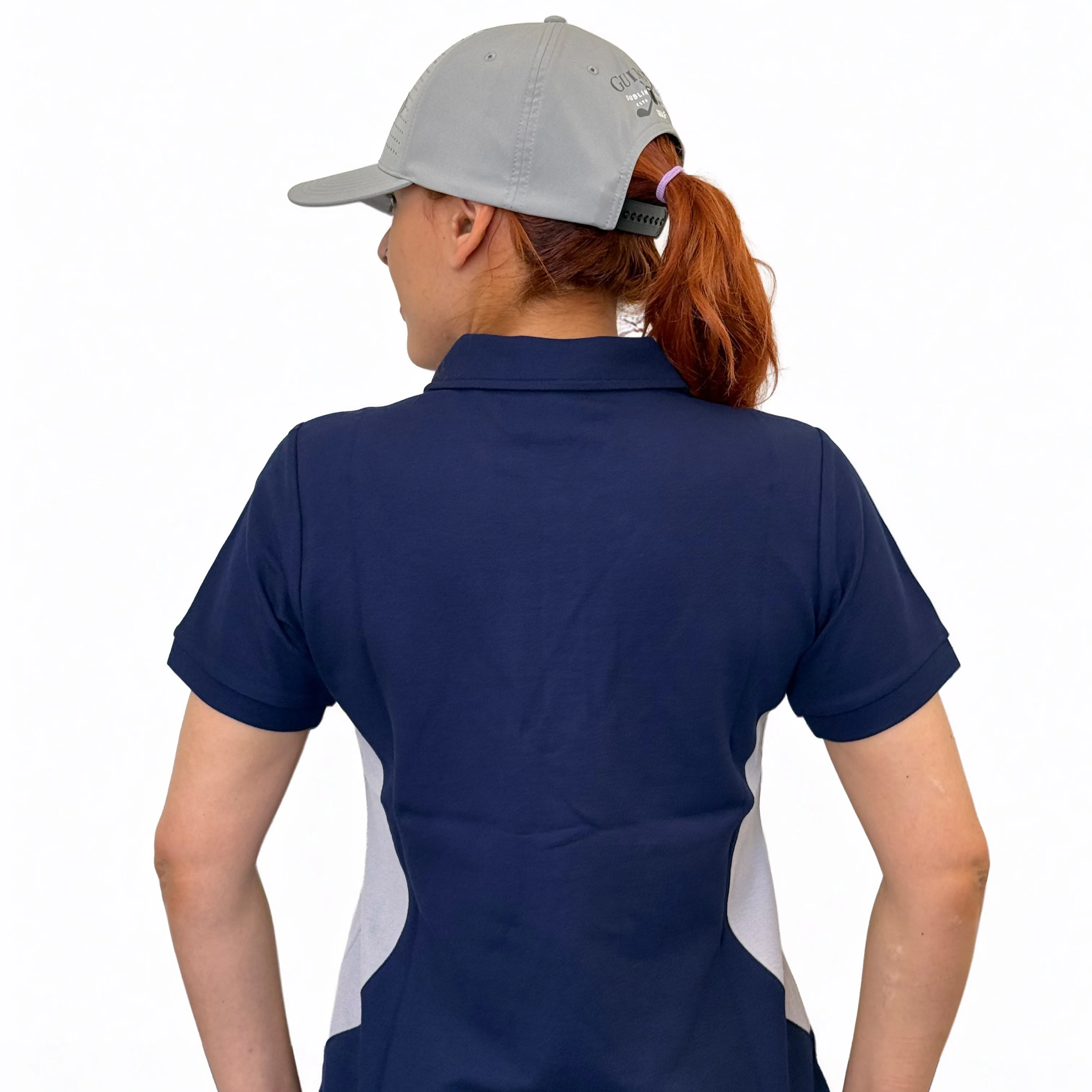 Ladies Performance Polo - Blue - Image 4