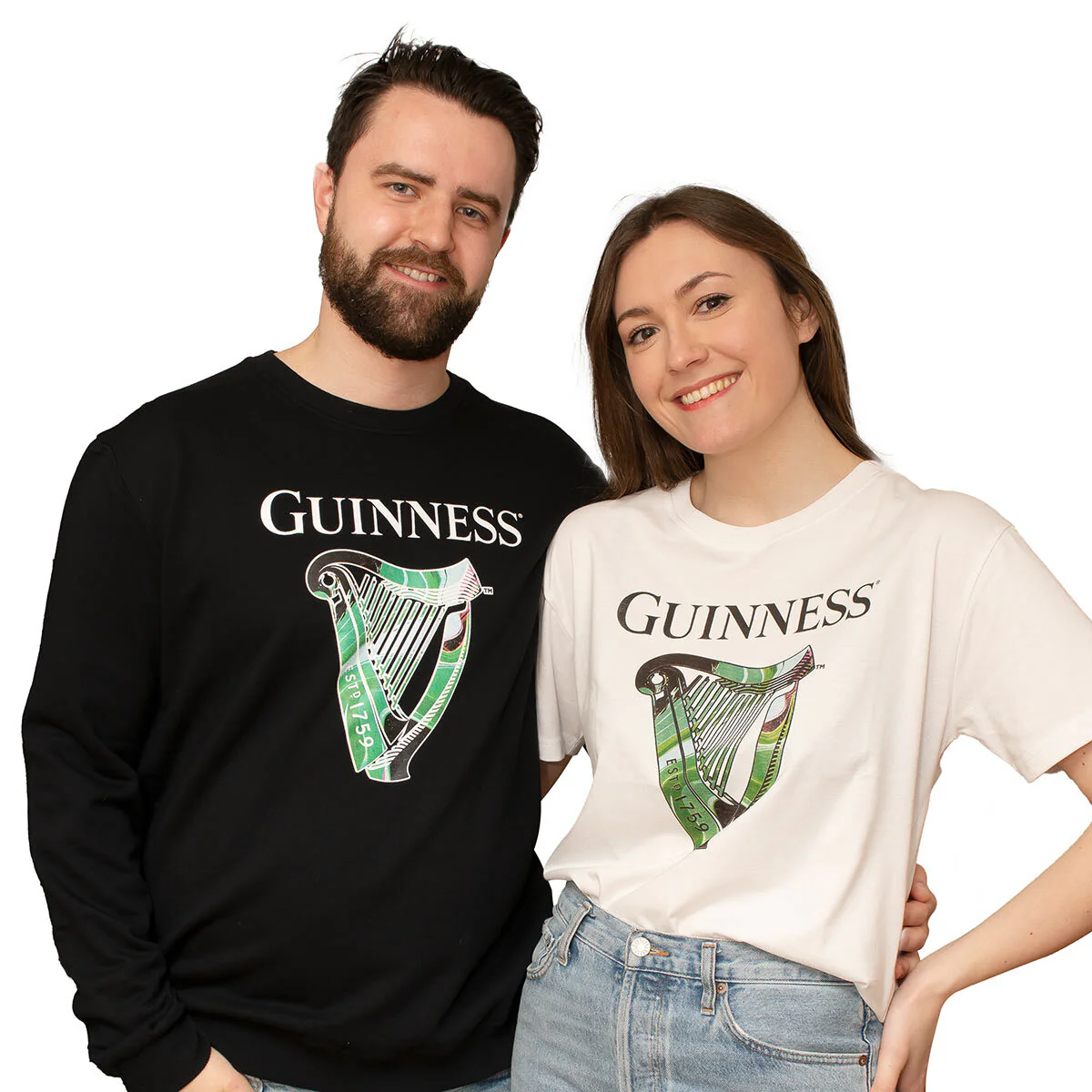 St. Patrick's Day Limited Edition Sweatshirt & White T-shirt Collection